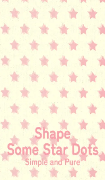 [LINE着せ替え] 星のドッドきせかえ Light orchid pinkの画像1