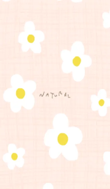 [LINE着せ替え] 北欧風 白い花15の画像1