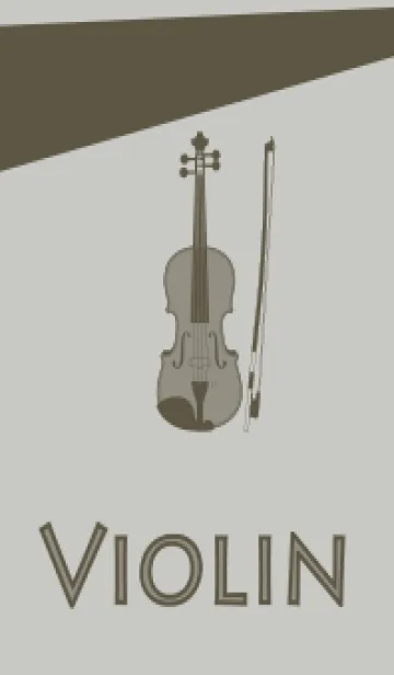 [LINE着せ替え] Violin CLR パールグレイの画像1