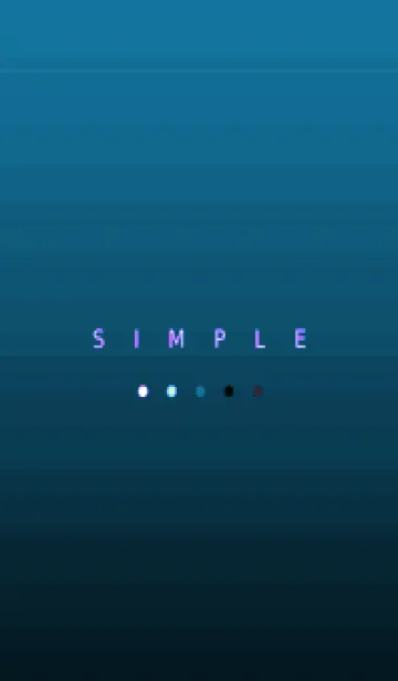 [LINE着せ替え] シンプル ドット .75の画像1