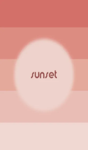 [LINE着せ替え] the sun sets.の画像1