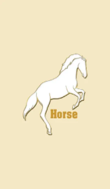 [LINE着せ替え] Enamel Pin horse 18の画像1