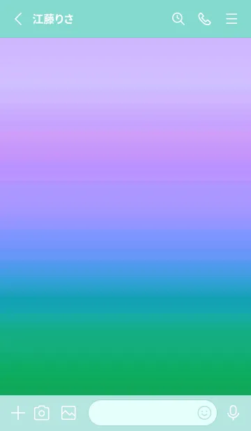 [LINE着せ替え] シンプル グラデーション _171の画像2
