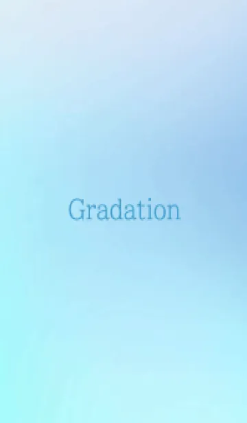 [LINE着せ替え] gradation-BLUE&WHITE-14の画像1