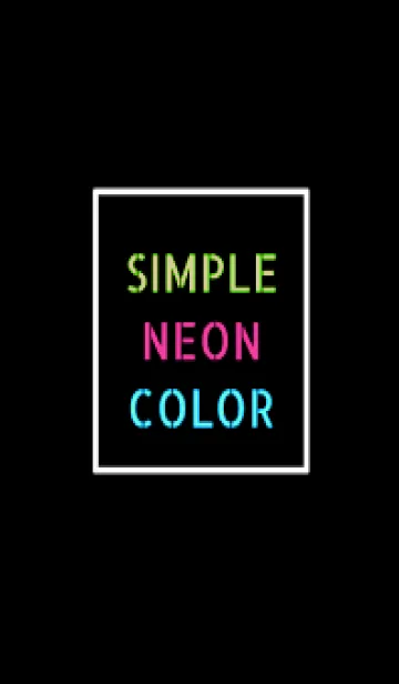 [LINE着せ替え] ネオン カラー アイコン 15の画像1