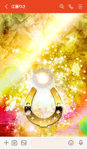 [LINE着せ替え] 運気を引き寄せる馬蹄の画像2