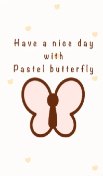 [LINE着せ替え] Pastel butterfly theme 4の画像1