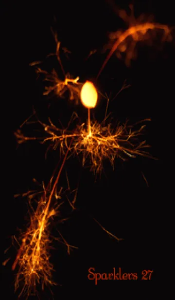 [LINE着せ替え] 線香花火 wabi-sabi 27の画像1