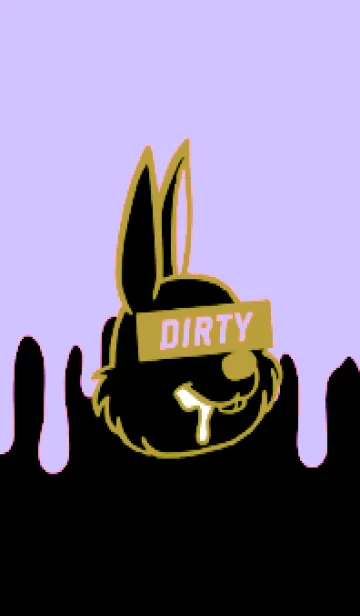 [LINE着せ替え] ダーティ ラビット 241の画像1