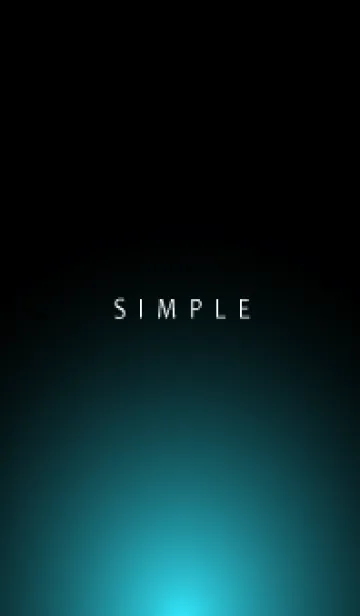 [LINE着せ替え] Simple Light -COOL BLACK- 6の画像1