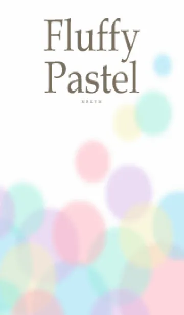 [LINE着せ替え] Fluffy Pastel - MEKYM 19の画像1