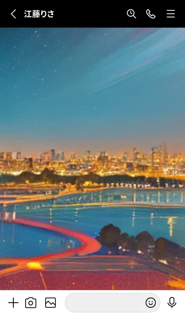 [LINE着せ替え] 夏夜のカケラ#JI217。の画像2