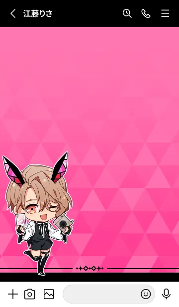 [LINE着せ替え] Obey Me！ アスモデウスver2.の画像2