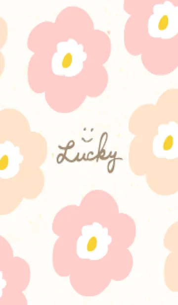 [LINE着せ替え] かわいい 北欧風 お花4の画像1