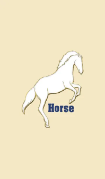 [LINE着せ替え] Enamel Pin horse 20の画像1