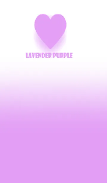 [LINE着せ替え] Lavender purple & White Theme V.5 (JP)の画像1