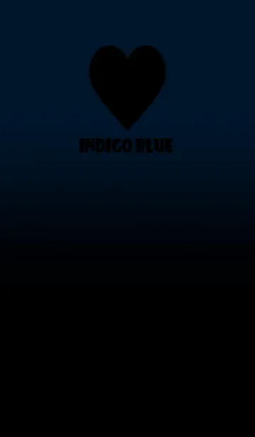 [LINE着せ替え] Black & Indigo Blue Theme V.5 (JP)の画像1