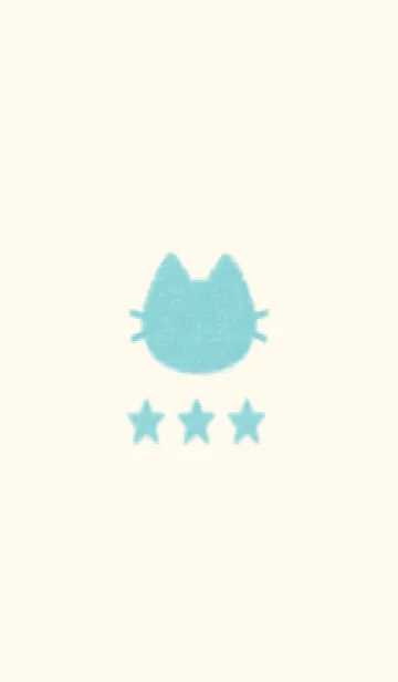 ねことお星さま(beige&pastel02)の着せ替えメイン画像