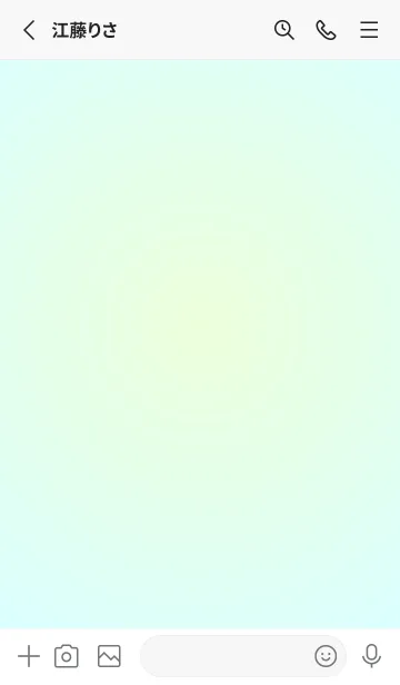 [LINE着せ替え] パステルグリーン3●パステルブルー3.TKCの画像2