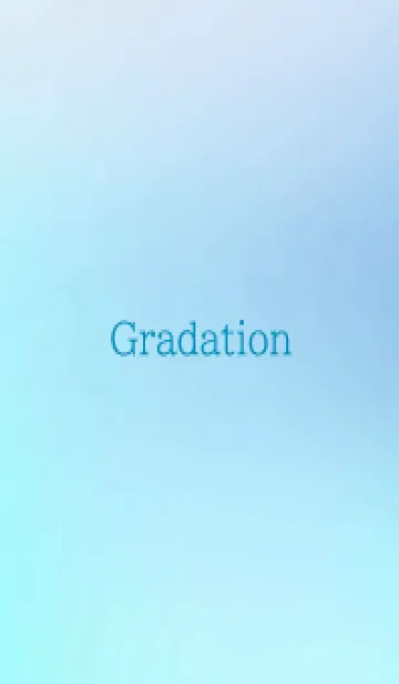 [LINE着せ替え] gradation-BLUE&WHITE-15の画像1