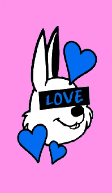 [LINE着せ替え] ラブ ラビット 72の画像1