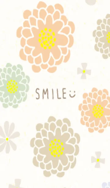 [LINE着せ替え] 和紙に花21の画像1