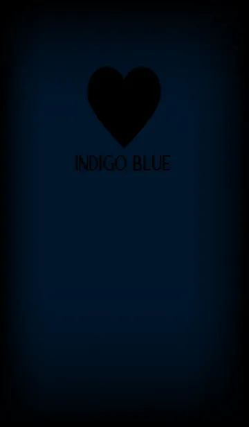 [LINE着せ替え] Black & Indigo Blue Theme V5 (JP)の画像1