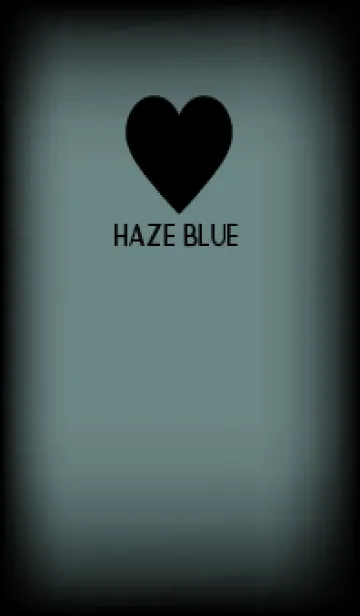Black & Haze Blue Theme V5 (JP)の着せ替えメイン画像
