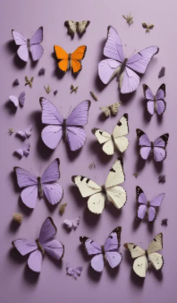 [LINE着せ替え] 美しき蝶々さんたちの画像1
