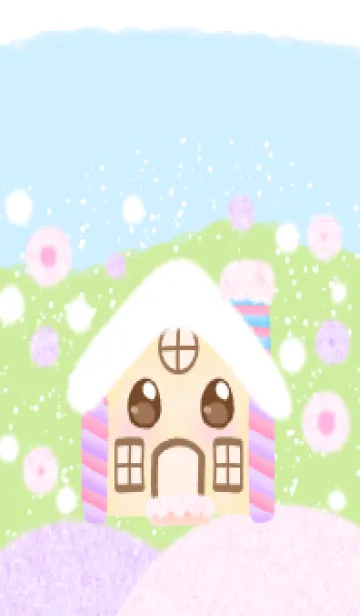 [LINE着せ替え] Little Christmas comes out to have fun.の画像1