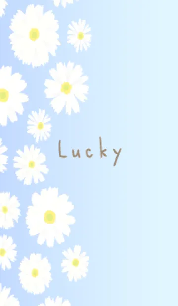 [LINE着せ替え] デイジー たくさん左10の画像1