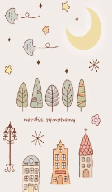 [LINE着せ替え] pinkbrown♡シンフォニー08_1の画像1