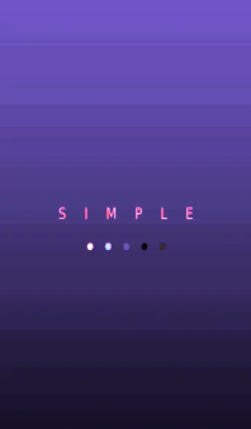 [LINE着せ替え] シンプル ドット .77の画像1