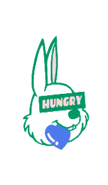 [LINE着せ替え] ハングリーラビット .3の画像1