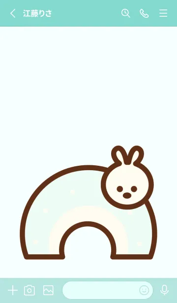 [LINE着せ替え] Little bunny town 4の画像2