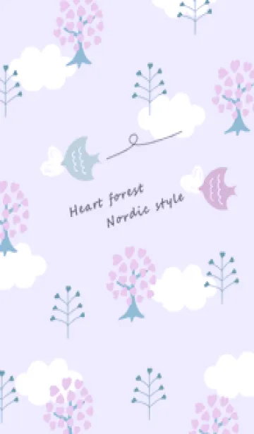 [LINE着せ替え] purple♡幸せ空間12_1の画像1