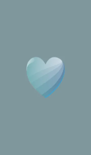 [LINE着せ替え] simple gradient heart 23の画像1