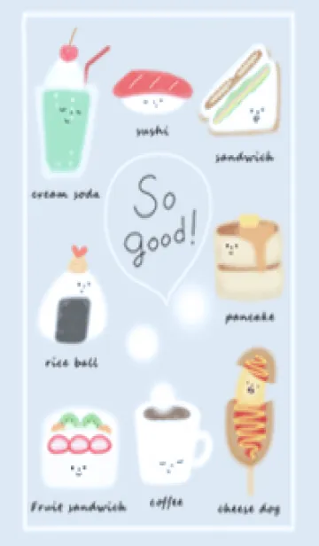 [LINE着せ替え] blue♡So good16_1の画像1