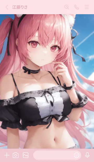 [LINE着せ替え] 美少女工房：異世界 Vの画像2