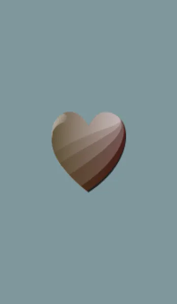 [LINE着せ替え] simple gradient heart 24の画像1