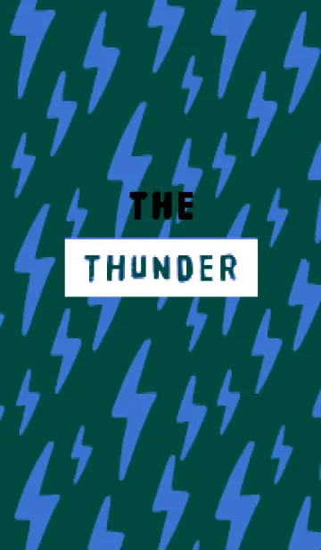 [LINE着せ替え] ザ サンダー .12の画像1