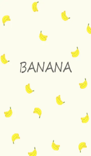 [LINE着せ替え] バナナ総柄:*の画像1