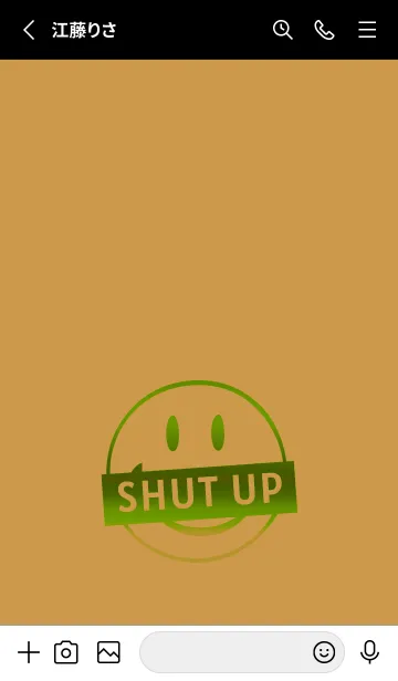 [LINE着せ替え] スマイル グラデーション .27の画像2