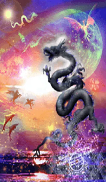 [LINE着せ替え] 運気最強にする着せ替え 月に神々が集う13sの画像1