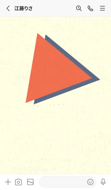 [LINE着せ替え] 三角型の着せかえ タイガーリリーの画像2