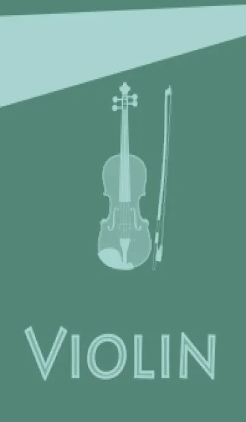 [LINE着せ替え] Violin CLR ライトターコイズの画像1