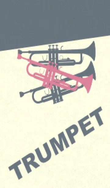 [LINE着せ替え] Trumpet CLR ペールチェリーピンクの画像1