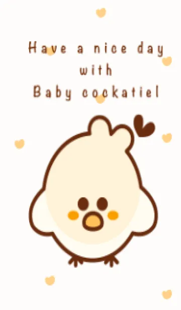 [LINE着せ替え] I love cockatiel 8の画像1