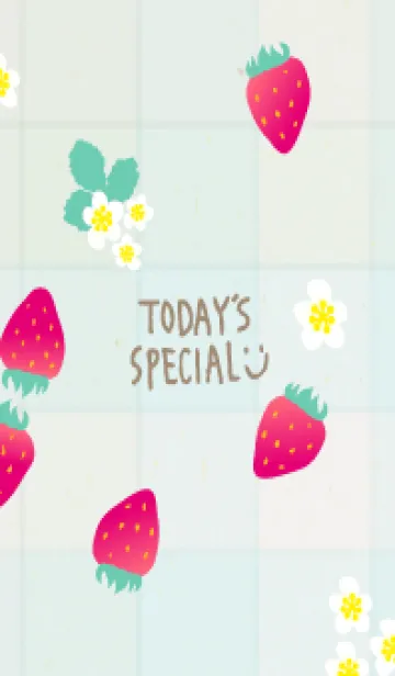 [LINE着せ替え] いちご くすみカラー20の画像1