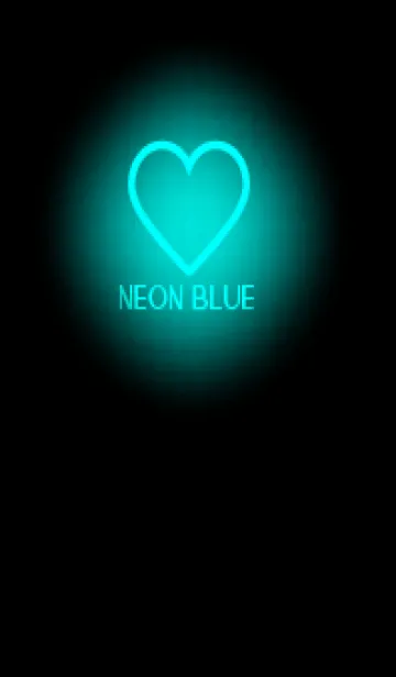 [LINE着せ替え] Neon Blue Neon Theme V5 (JP)の画像1